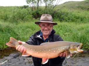 Leopard Rainbow Trout – Arctic Char – Dolly Varden – Giant Kings, Chum, Pink, Sockeye and Silver Salmon – Grayling and Lake Trout